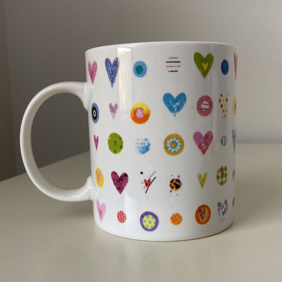 the English table Other - Heart Hearts Love Coffee Mug Tea Cup Valentine’s Day gift the English Table UK